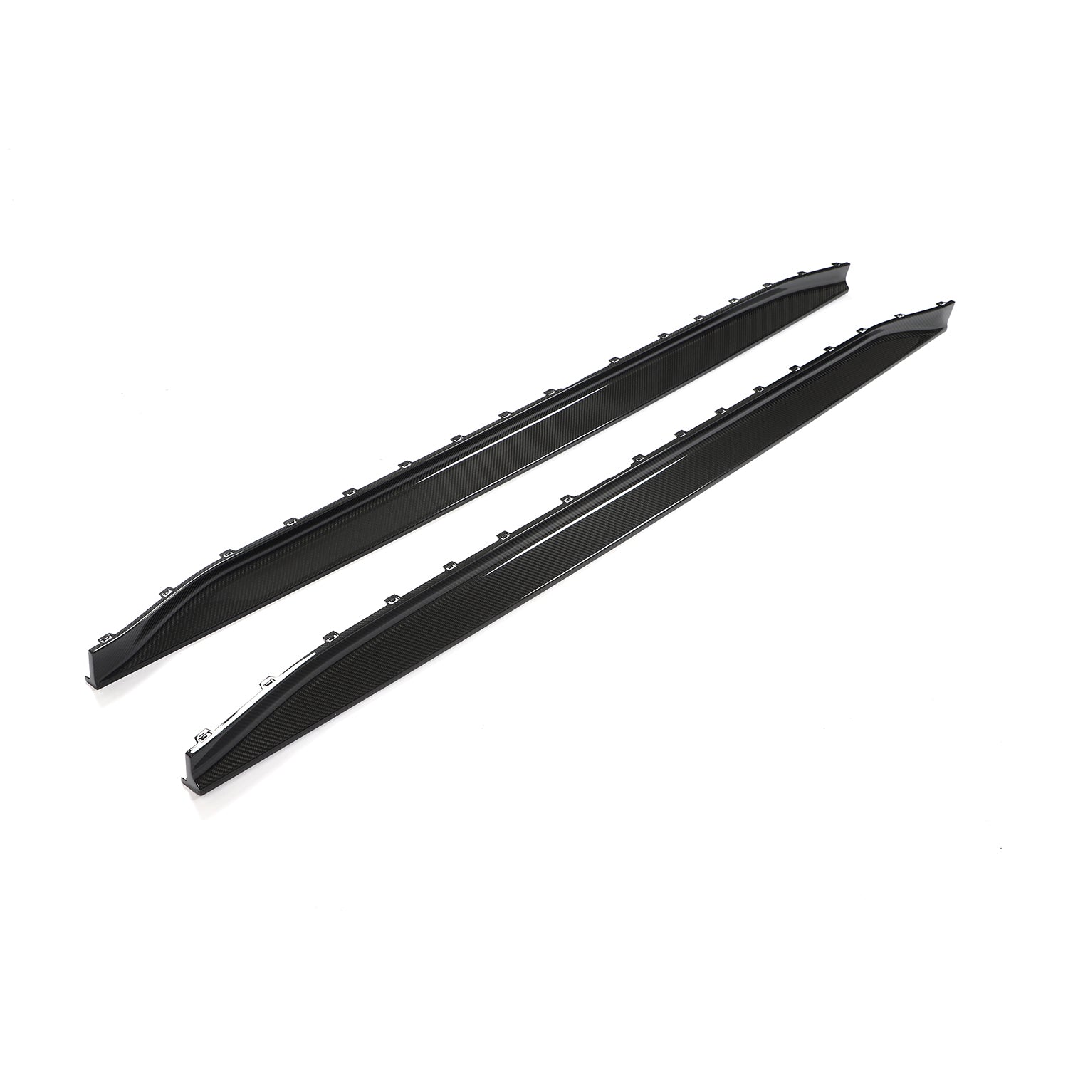 BMW M3 G80 Sedan, G81 Touring 3D Style Side Skirts Prepreg Carbon Fiber