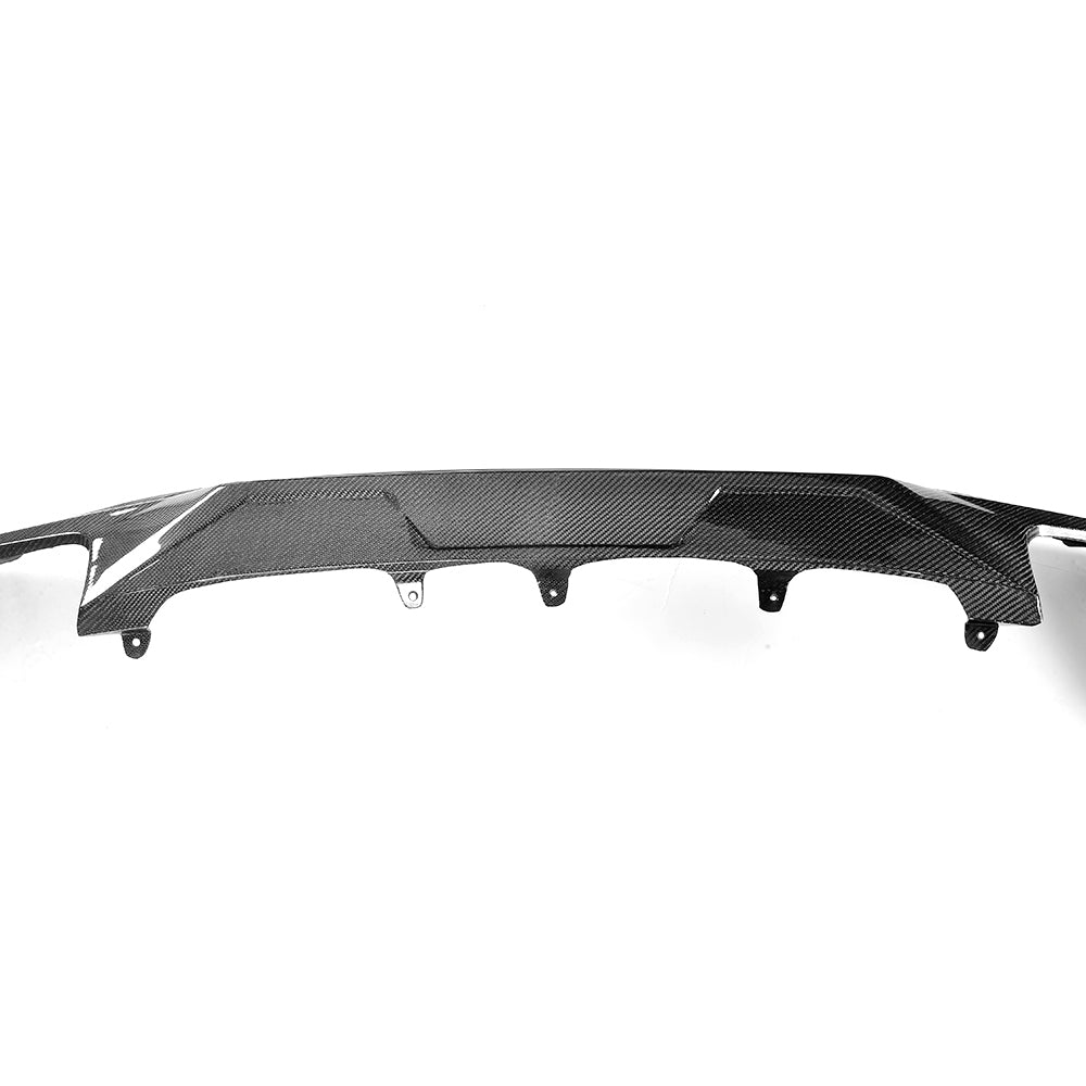 BMW 5 Series G30 Sedan, G31 Touring Pre-LCI - LCI 2017-2024 Performance V2 Rear Diffuser Carbon Fiber