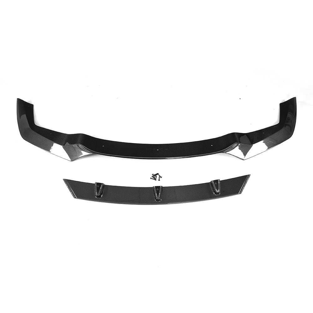 BMW M2 F87 Coupé 2015-2018 V Style Front Lip Carbon Fiber