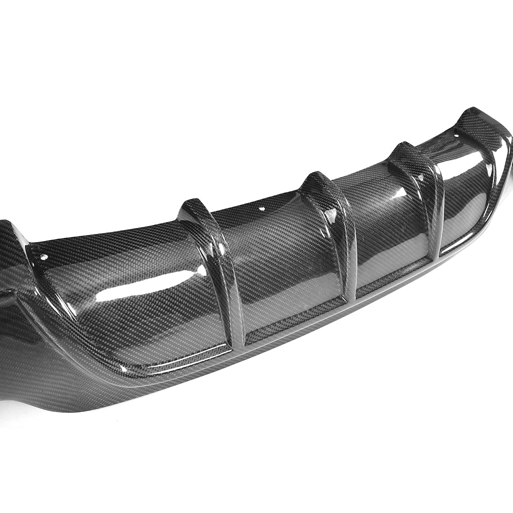 BMW 4 Series F32, F33, F36 Performance Single Outlet Rear Diffuser Carbon Fiber