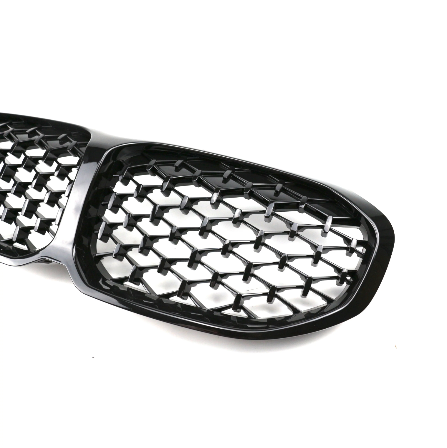 BMW 1 Series F40 Kidney Grille Honeycomb Gloss Black