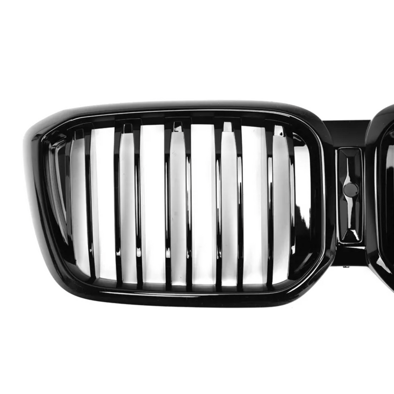 BMW X3 G01 LCI M Style Kidney Grille Gloss Black