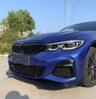 BMW 3 Series G20 Sedan, G21 Touring Pre-LCI (2019-2022) Performance Front Lip Gloss Black