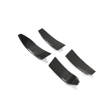 BMW M3, M4 (G80, G81, G82, G83) GT4 Style Front Bumper Canards Carbon Fiber