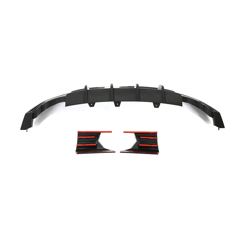 Audi RS6 C8 Official EMON Rear Diffuser Prepreg Carbon Fiber