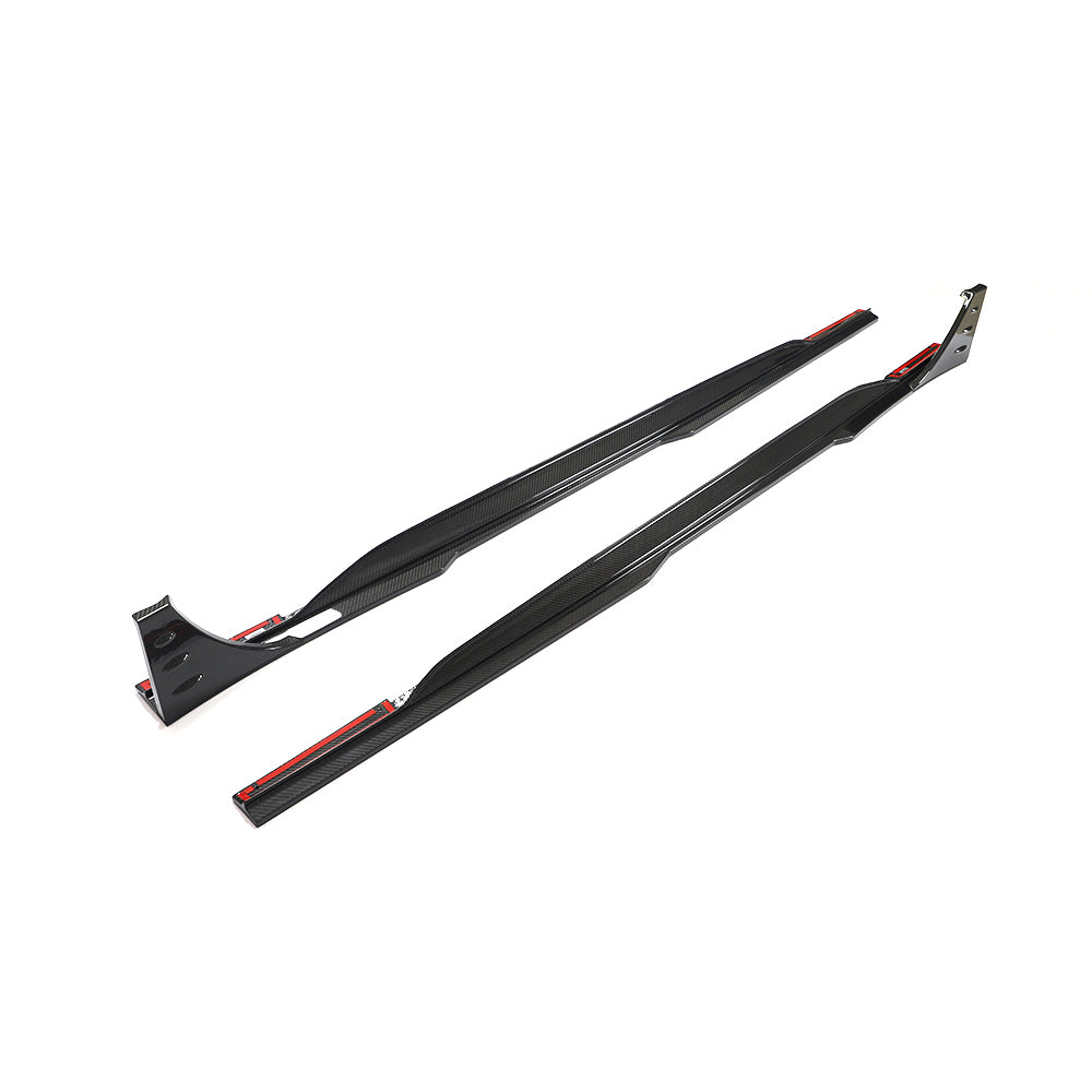 Audi RS6 C8 Official EMON Side Skirts Prepreg Carbon Fiber