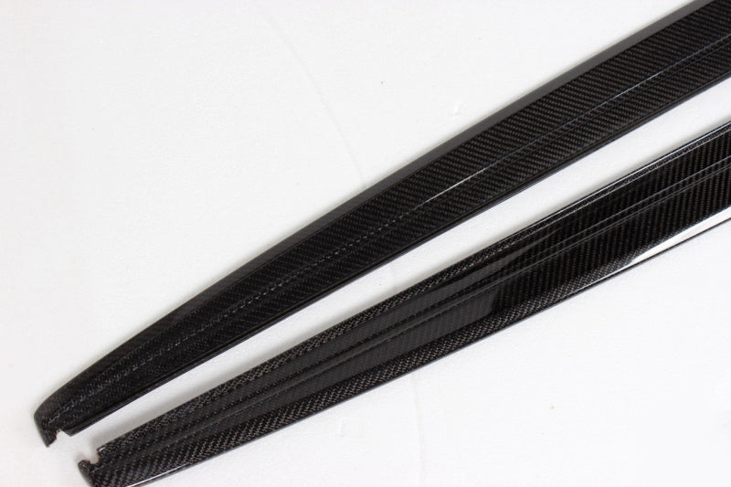 BMW 3 Series F30 Sedan, F31 Touring 2012-2019 Performance Side Skirts Carbon Fiber