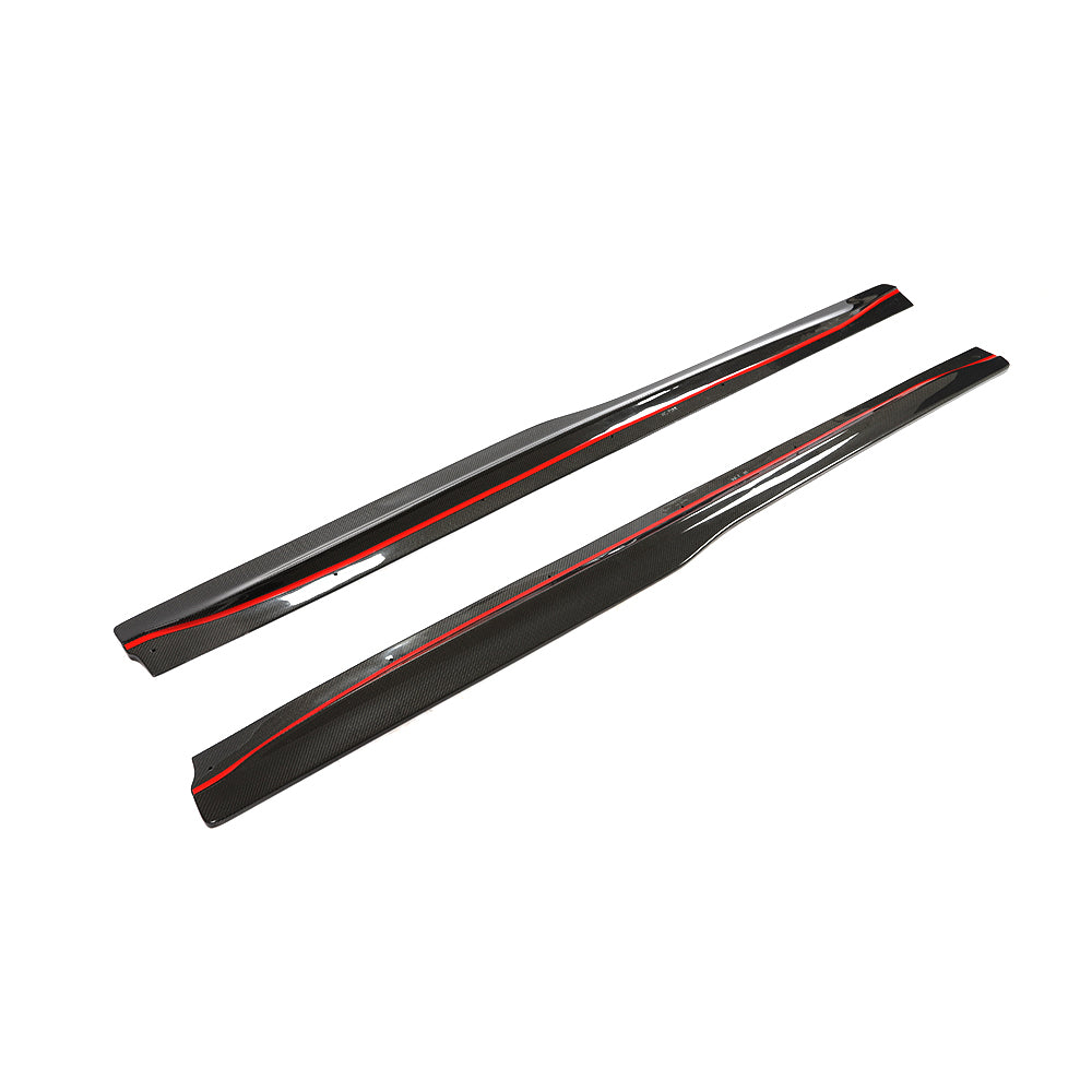 BMW M3, M4 (F80 Sedan F82 Coupé, F83 Cabrio) PSM Style Side Skirts Carbon Fiber