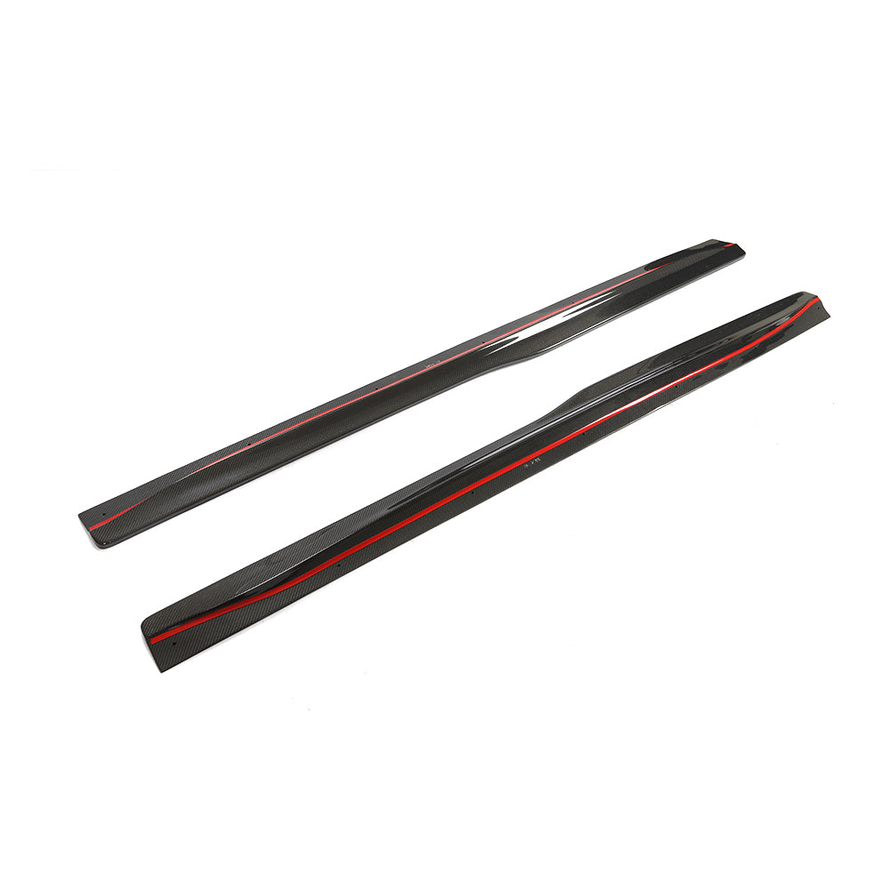 BMW M3, M4 (F80 Sedan F82 Coupé, F83 Cabrio) PSM Style Side Skirts Carbon Fiber