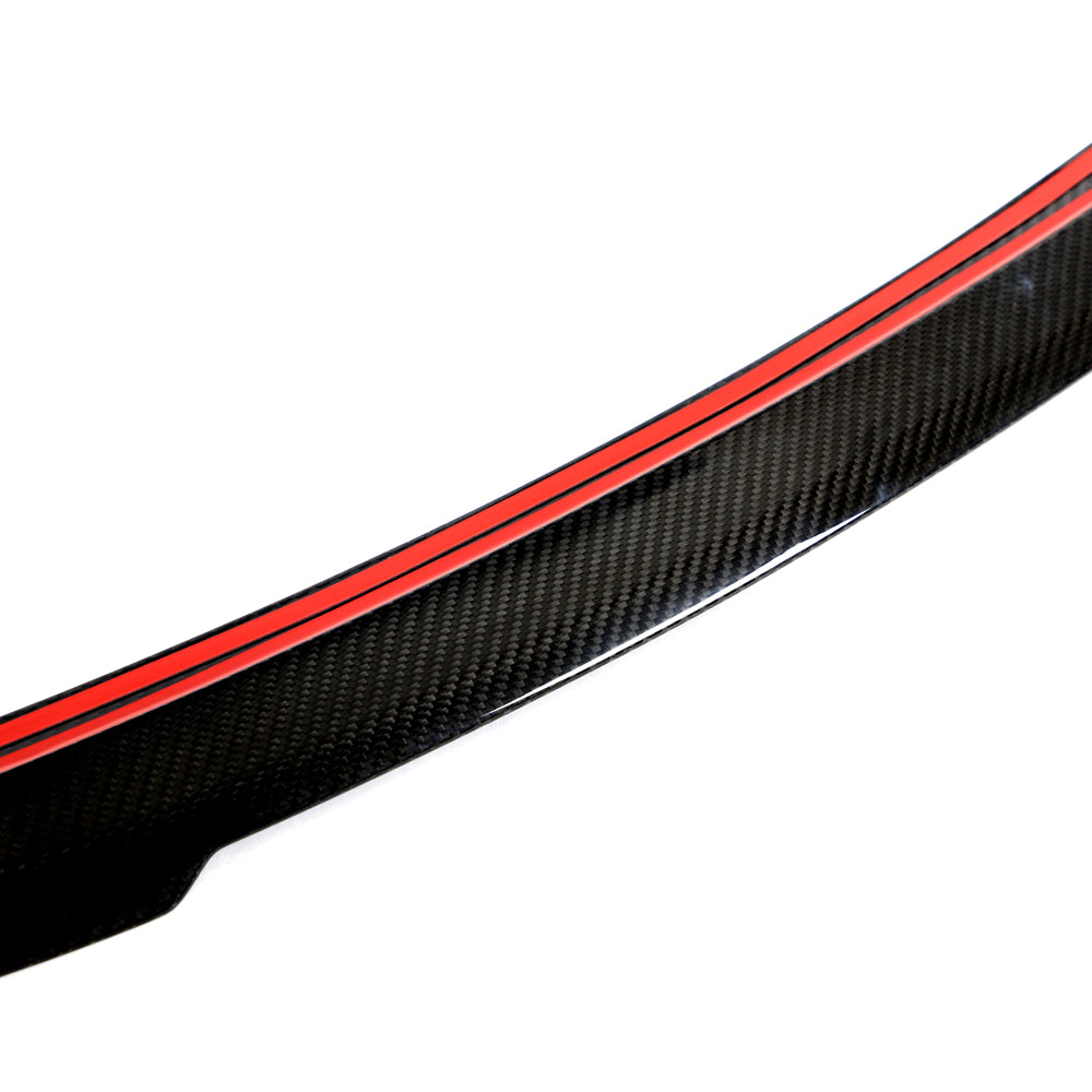 BMW M4 G82, 4 Series G22 Coupe 2020+ Pre-LCI - LCI M4 Style Spoiler Prepreg Carbon Fiber