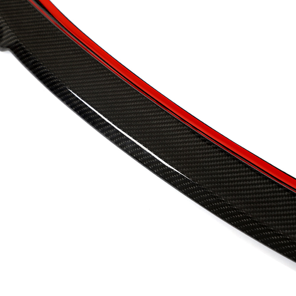 BMW M3 G80, 3 Series G20 Sedan Pre-LCI - LCI M4 Style Rear Trunk Spoiler Prepreg Carbon Fiber