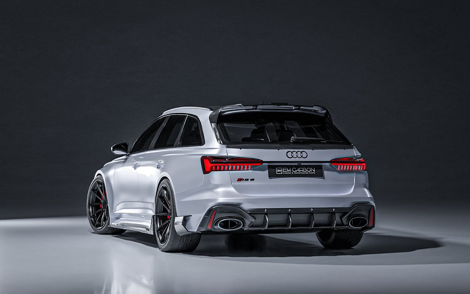 Audi RS6 C8 Official EMON Prepreg Carbon Bodykit