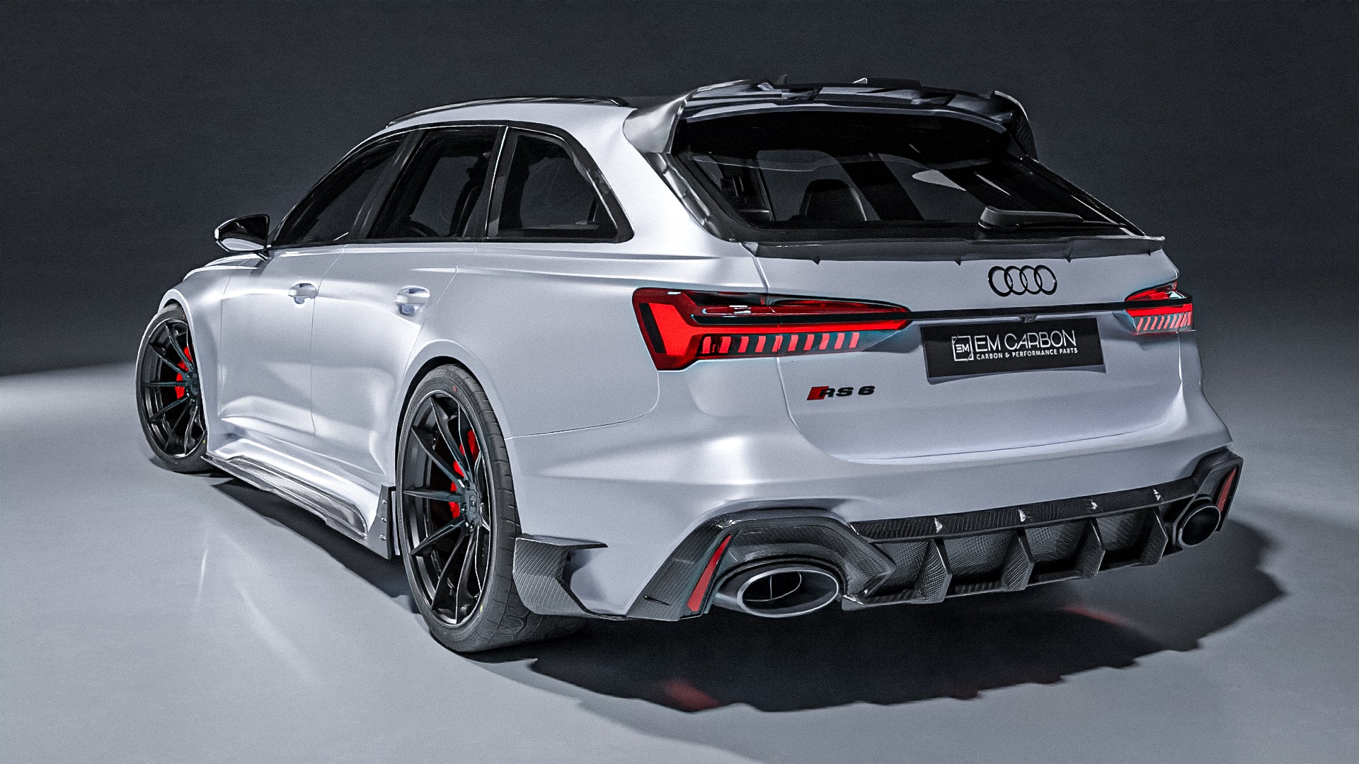 Audi RS6 C8 Official EMON Prepreg Carbon Bodykit