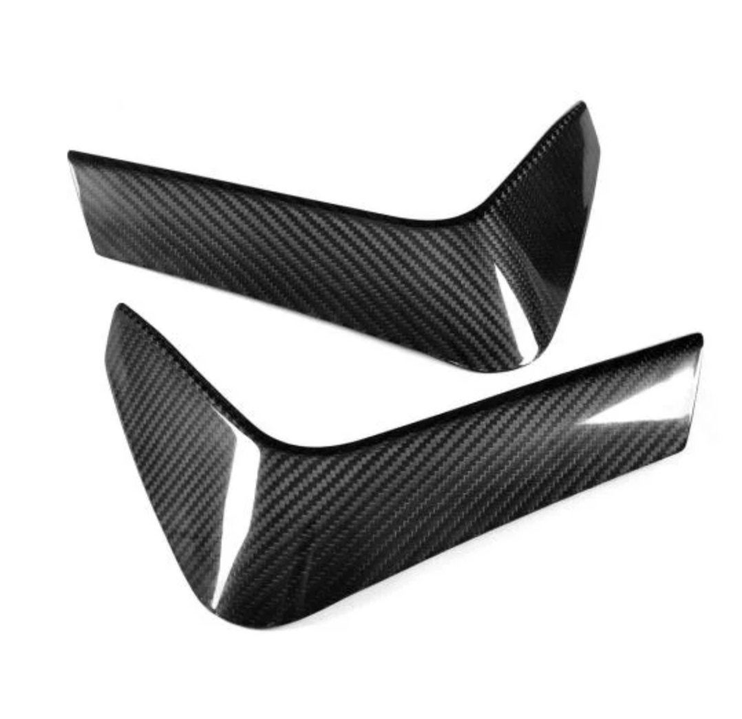 BMW M3, M4 (F80 Sedan F82 Coupé, F83 Cabrio) Rear Bumper Vents Prepreg Carbon Fiber