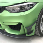 BMW M3, M4 (F80 Sedan F82 Coupé, F83 Cabrio) MAD Style Front Bumper Canards Carbon Fiber