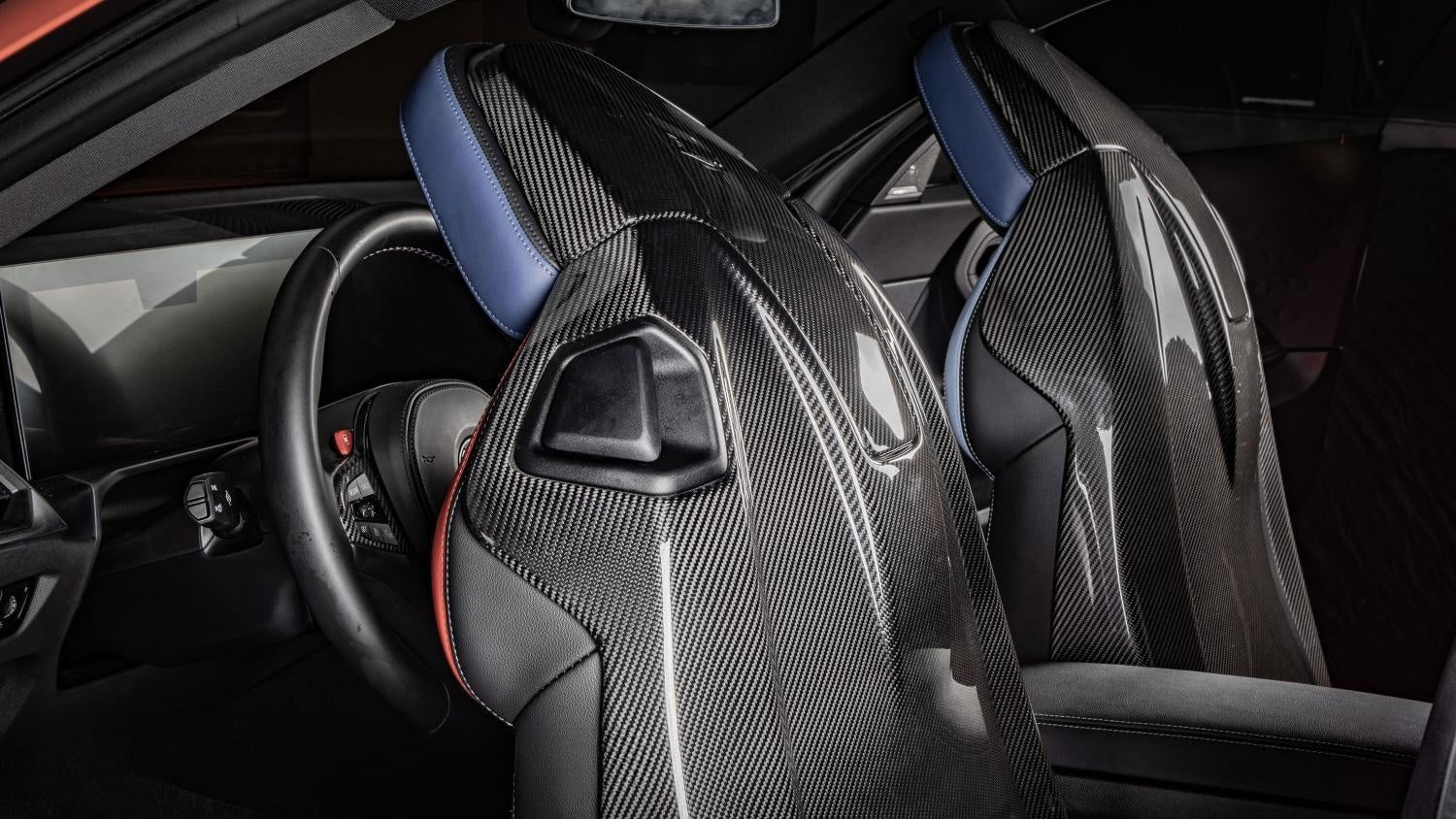 BMW M2 G87 Coupé Rear Seats Cover Prepreg Carbon Fiber